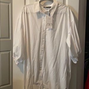 Oversized Poplin Shirt